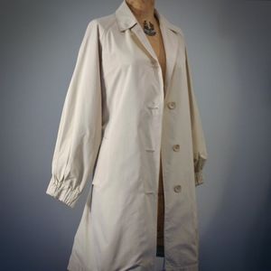 PIAZZA SEMPIONE lightweight stone trench coat